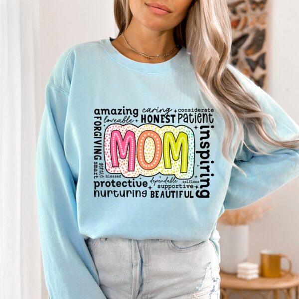 She is Mom PNG, Retro Mother PNG, Blessed Mom Png, Mom Shirt, Mom Life Png, Mother's Day Png, Mom Png, Gift for Mom, Retro Mama Quotes - Image 5