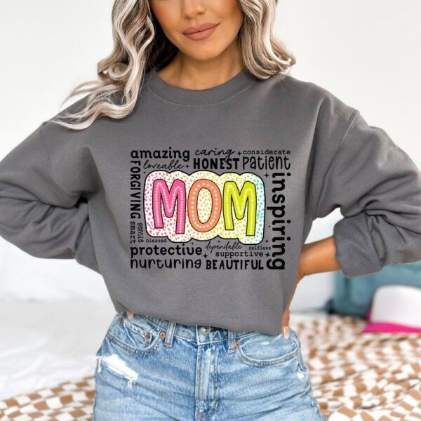 She is Mom PNG, Retro Mother PNG, Blessed Mom Png, Mom Shirt, Mom Life Png, Mother's Day Png, Mom Png, Gift for Mom, Retro Mama Quotes - Image 6
